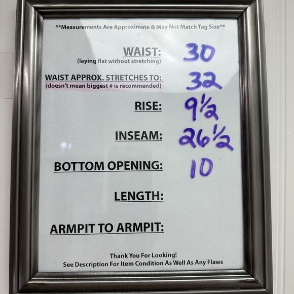 Democracy Ab Technology Skinny Ankle Jeans Womens 8 Midrise Stretch Blue Denim - Picture 8 of 12